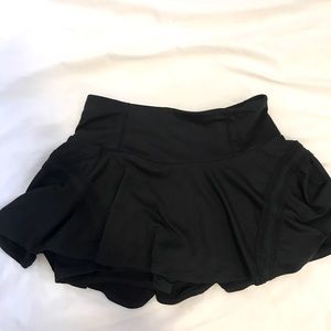 Black tennis skirt from free people size small
